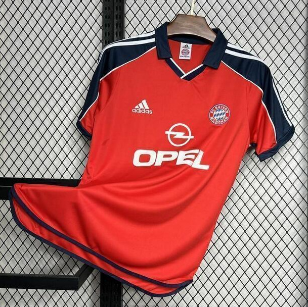 Retro Bayern Munich 2000-01 Home Soccer Jersey