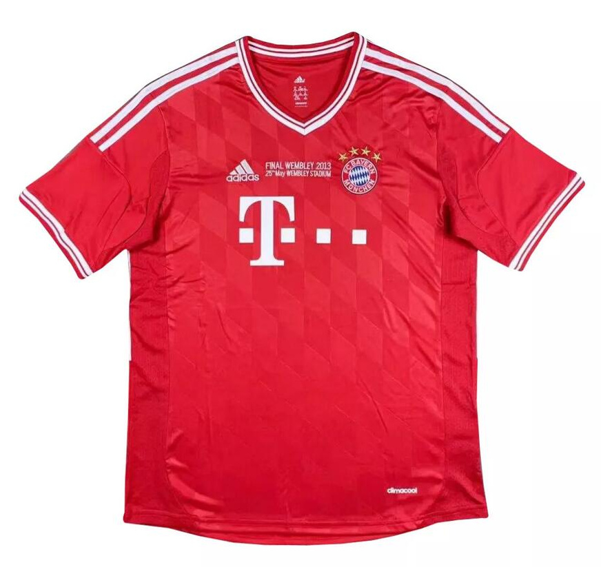 Retro Bayern Munich 2013-14 Home Soccer Jersey
