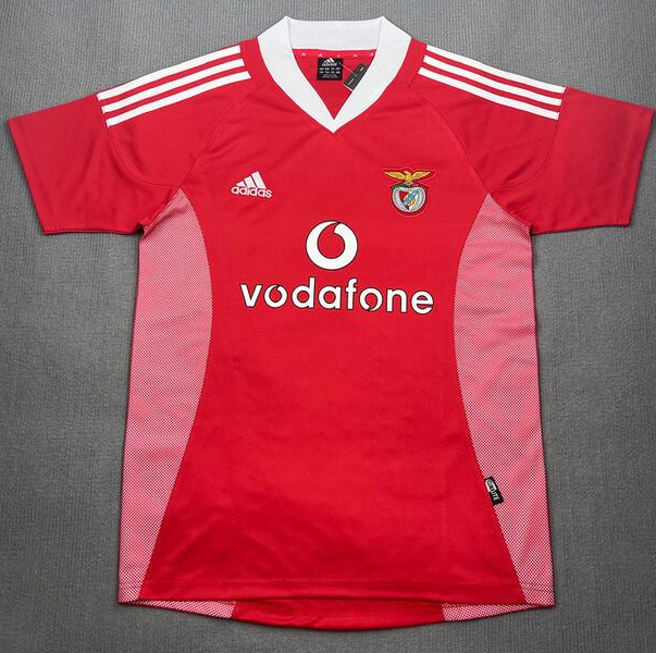 Retro Benfica 2002-03 Home Soccer Jersey