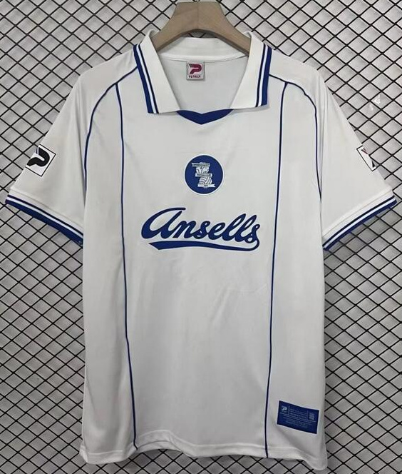 Retro Birmingham City 1984-85 Away Soccer Jersey