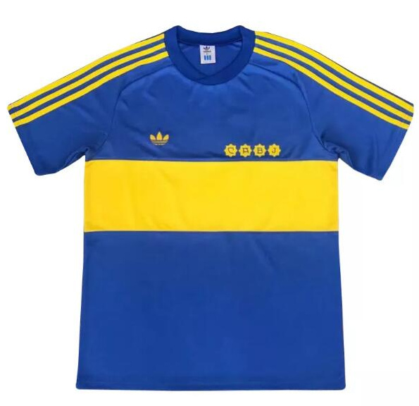 Retro Boca Juniors 1981 Home Soccer Jersey