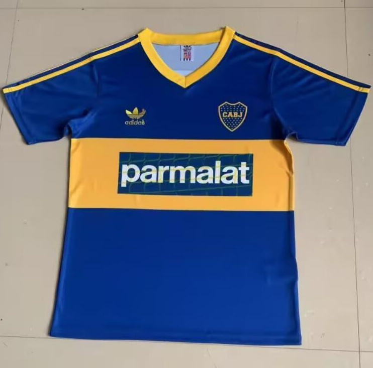 Retro Boca Juniors 1992 Home Kit Soccer Jersey
