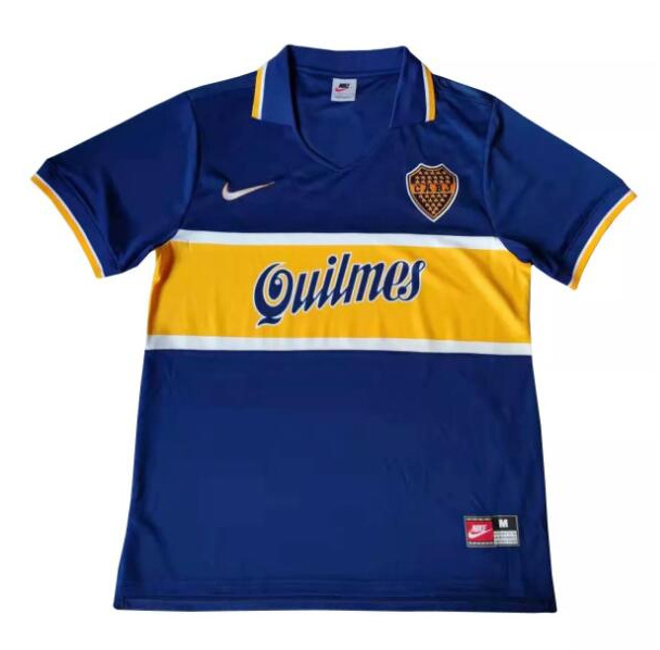 Retro Boca Juniors 1997-1998 Home Soccer Jersey