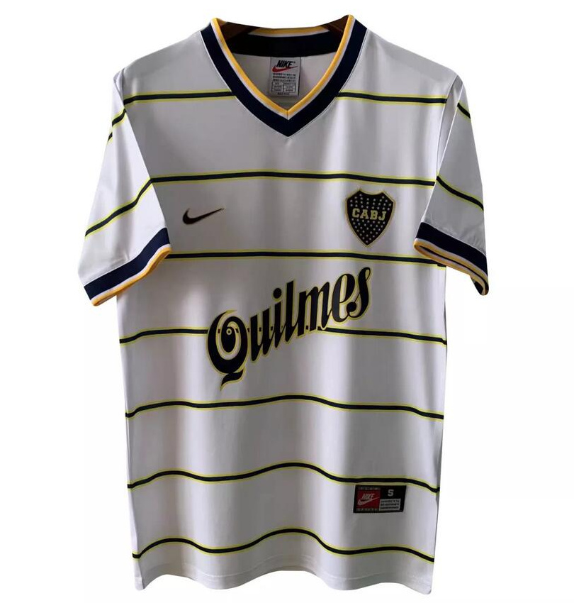 Retro Boca Juniors 1999 Away Kit Soccer Jersey