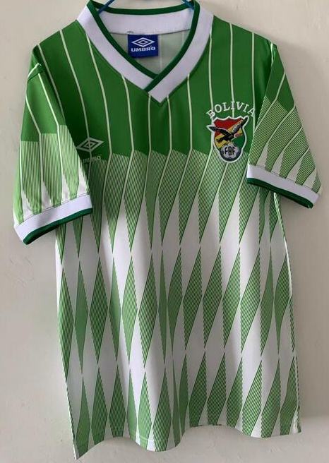 Retro Bolivia 1995 Home Soccer Jersey