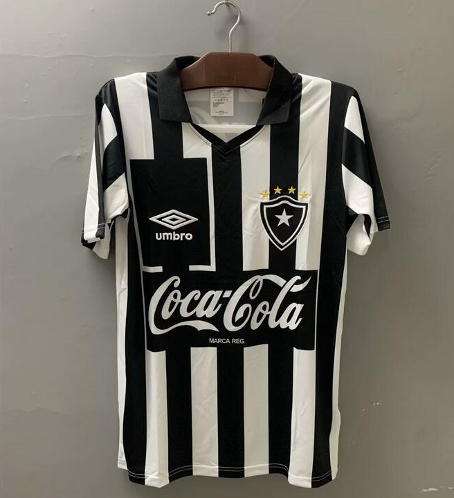 Retro Botafogo 1992 Home Soccer Jersey