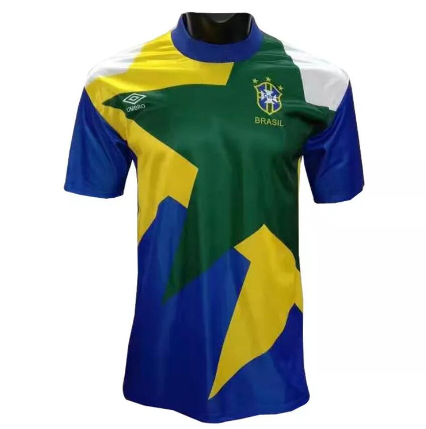 Retro Brazil 1981-84 Away Soccer Jersey
