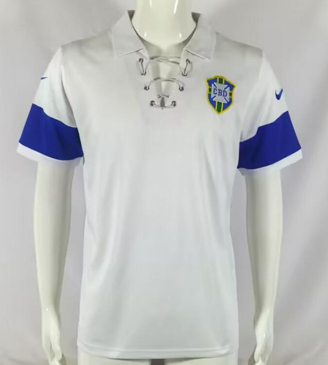 Retro Brazil 2004 Away Soccer Jersey