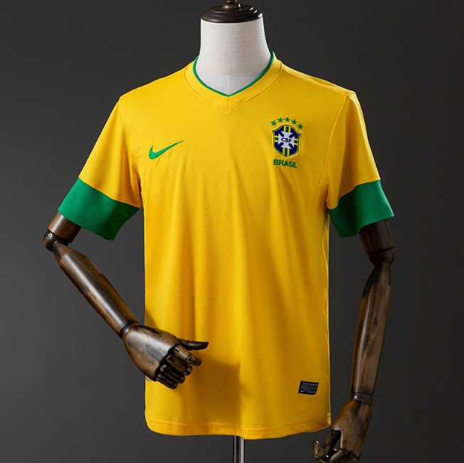 Retro Brazil 2012-13 Home Soccer Jersey