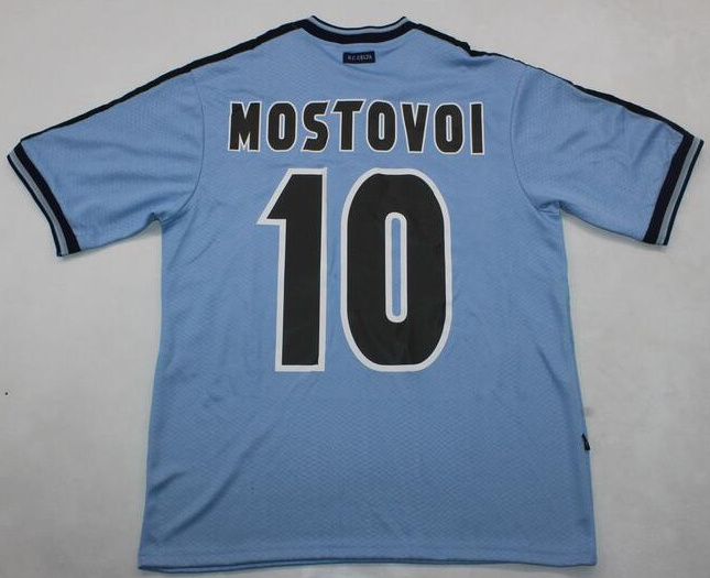 Retro Celta de Vigo 10 Mostovoi 1999-2000 Home Soccer Jersey