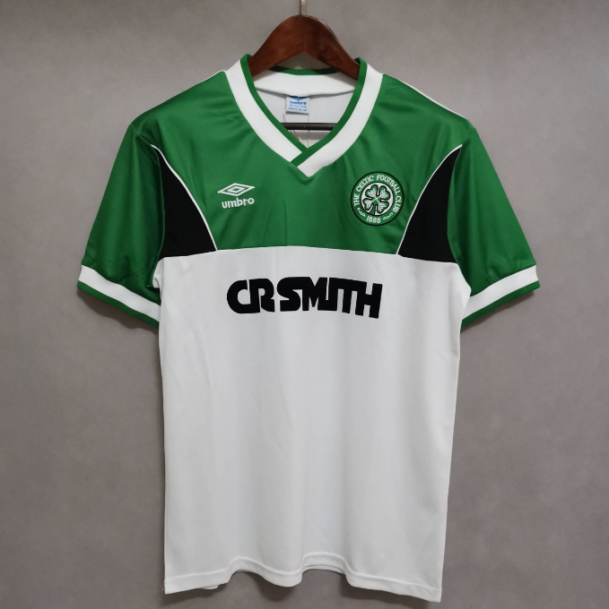Retro Celtic 1985-86 Away Soccer Jersey