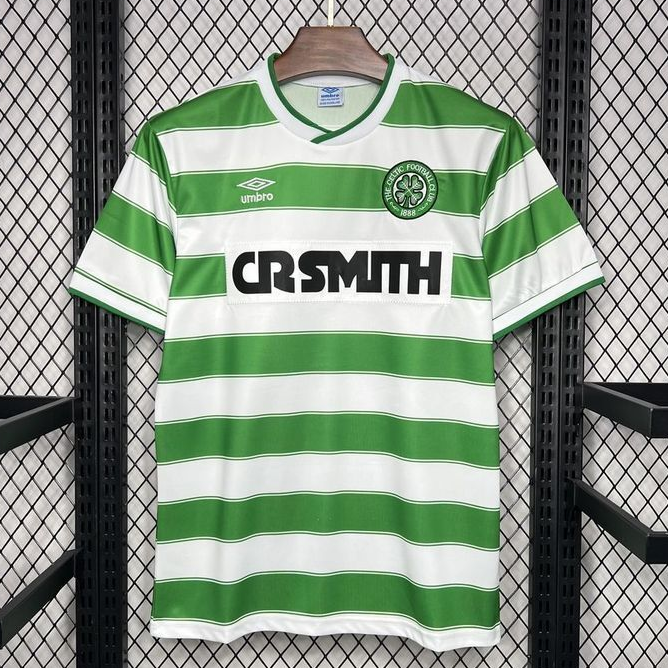 Retro Celtic 1985-87 Home Soccer Jersey