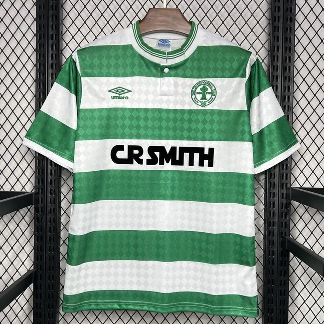 Retro Celtic 1987-89 Home Soccer Jersey