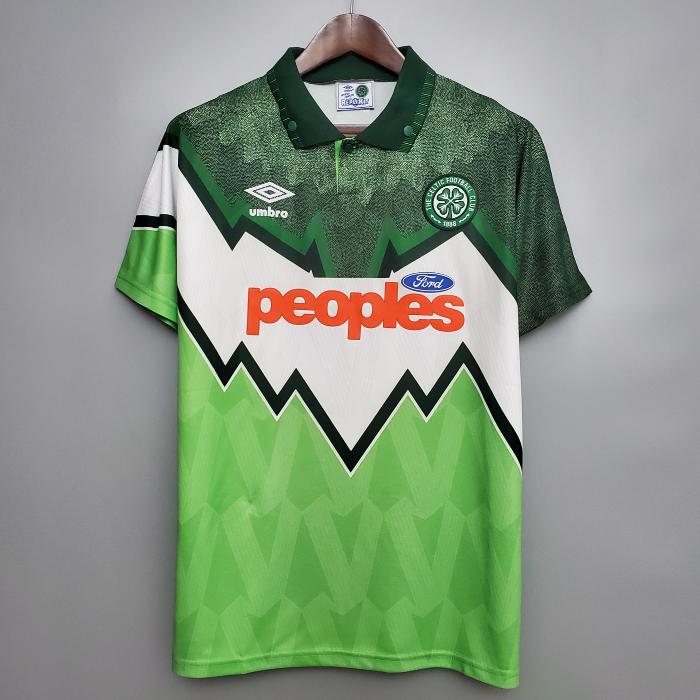 Retro Celtic 1991-92 Away Soccer Jersey