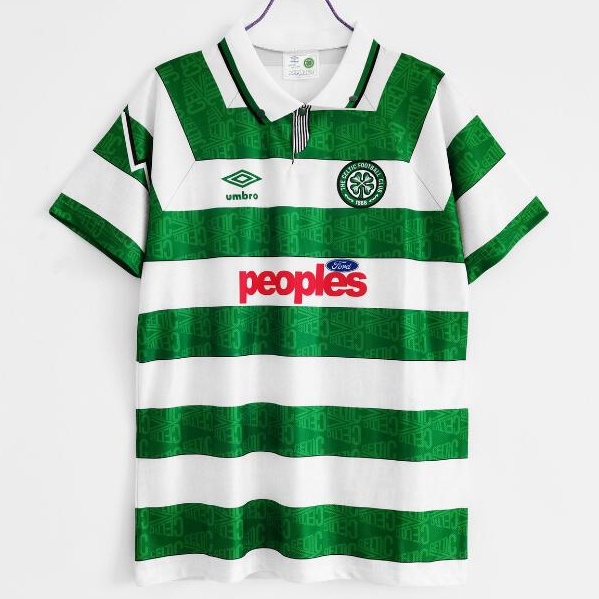 Retro Celtic 1991-92 Home Soccer Jersey