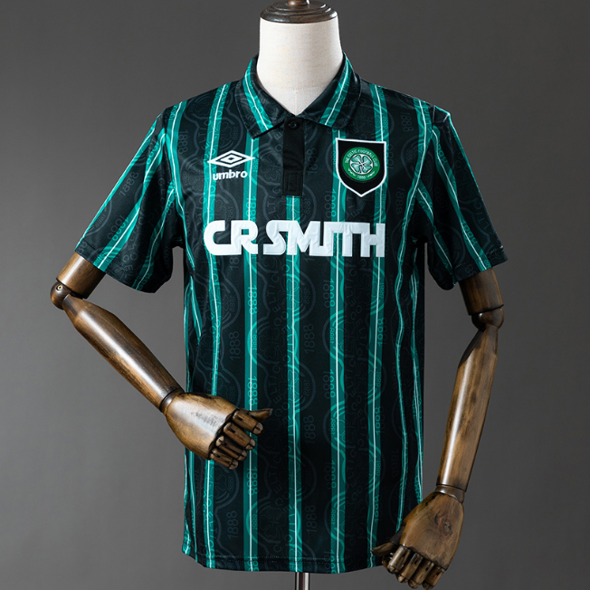 Retro Celtic 1992-93 Away Soccer Jersey
