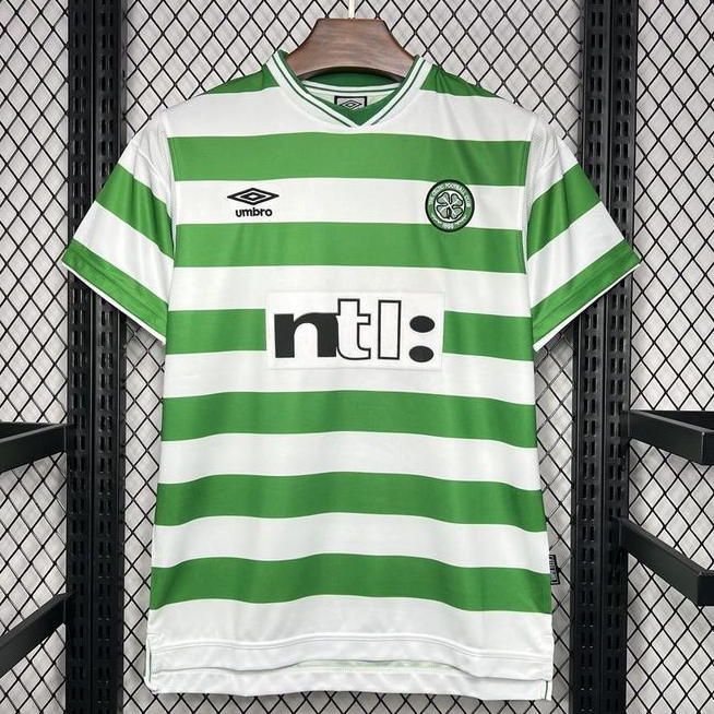 Retro Celtic 1999-2000 Home Soccer Jersey