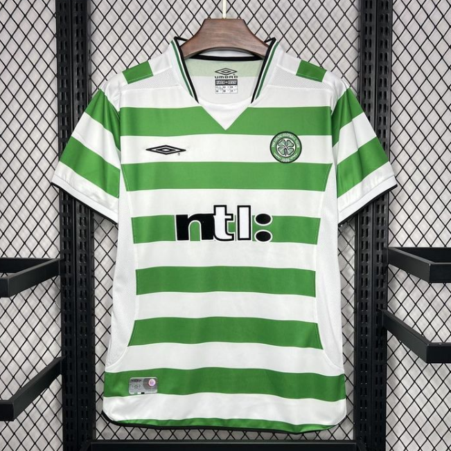 Retro Celtic 2001-03 Home Soccer Jersey