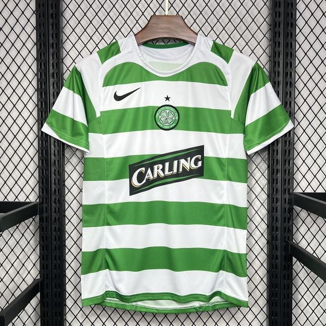 Retro Celtic 2005-06 Home Soccer Jersey