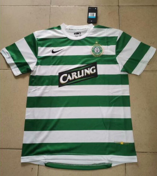 Retro Celtic 2007-08 Home Soccer Jersey