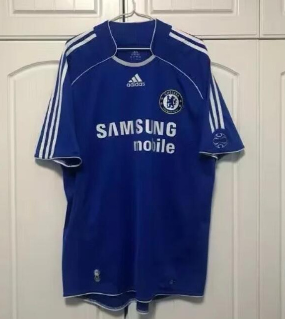 Retro Chelsea 2006-07 Home Soccer Jersey
