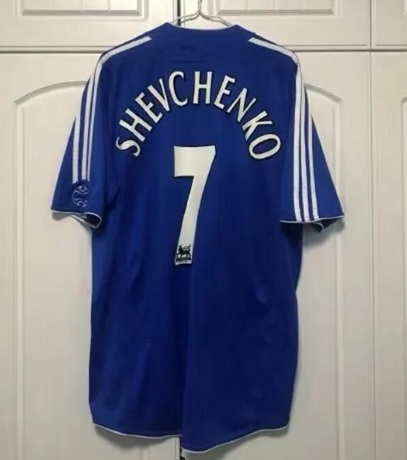 Retro Chelsea 2006-07 Home Soccer Jersey Shevchenko #7