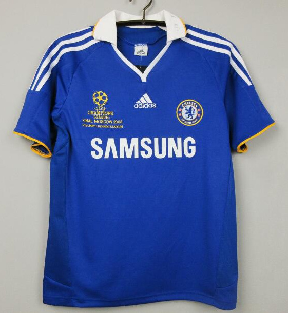 Retro Chelsea 2007-08 Home Soccer Jersey