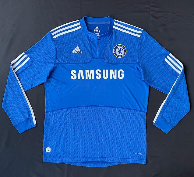 Retro Chelsea 2009-10 Home Long Sleeve Soccer Jersey