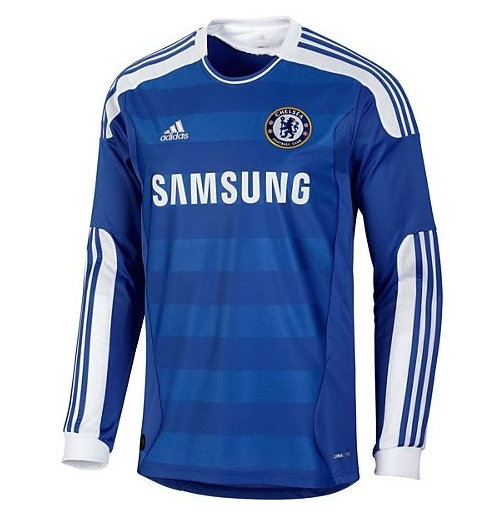 Retro Chelsea 2011-2012 Home LS Soccer Jersey Shirt