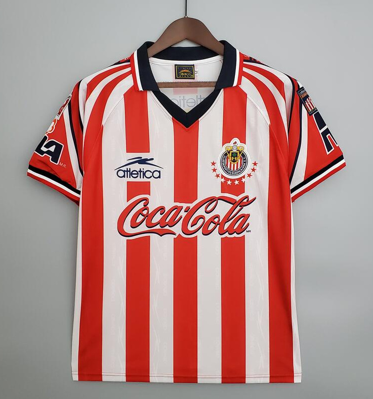 Retro Chivas 1998-99 Home Soccer Jersey
