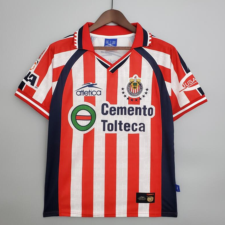 Retro Chivas 1999-2000 Home Soccer Jersey
