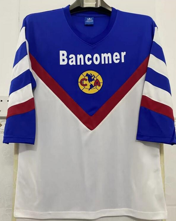 Retro Club America 1988-89 Away Soccer Jersey