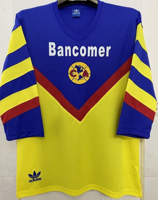 Retro Club America 1988-89 Home Soccer Jersey