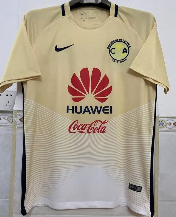 Retro Club America 2016-17 Home Soccer Jersey
