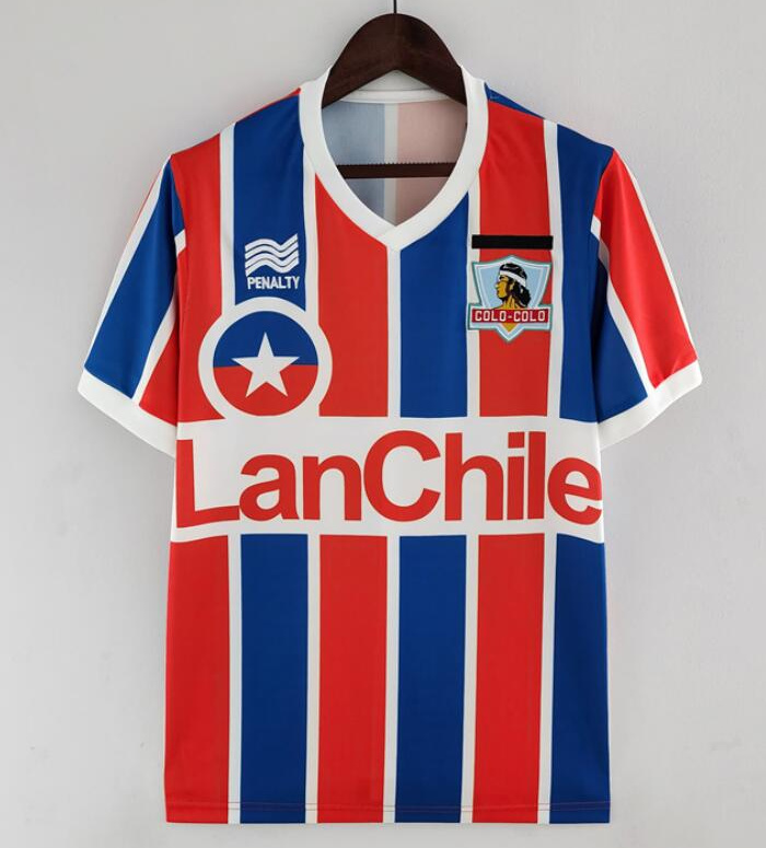 Retro Colo-Colo 1986 Away Soccer Jersey