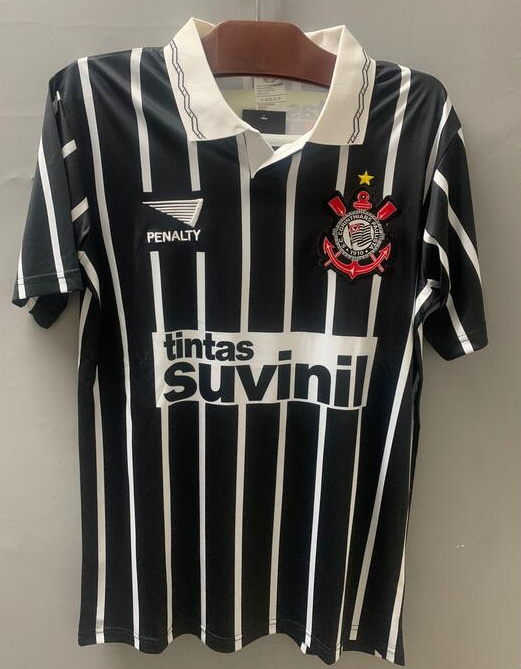 Retro Corinthians 1996 Away Soccer Jersey