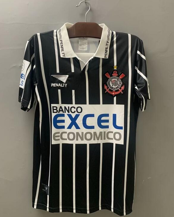 Retro Corinthians 1997 Away Soccer Jersey