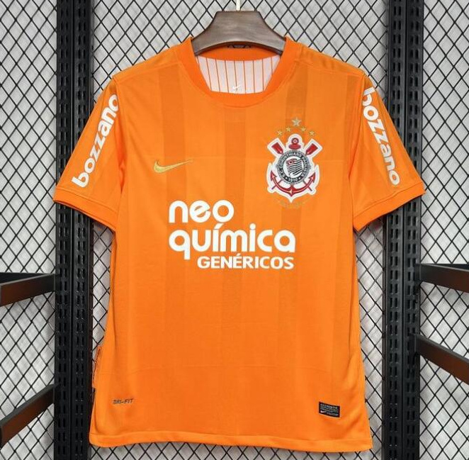 Retro Corinthians 2010 Away Soccer Jersey