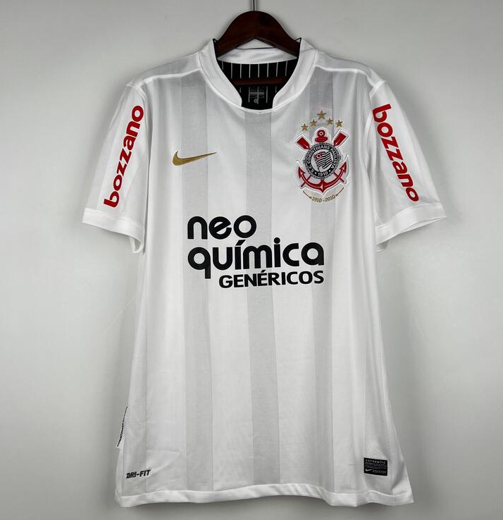 Retro Corinthians 2010 Home Soccer Jersey