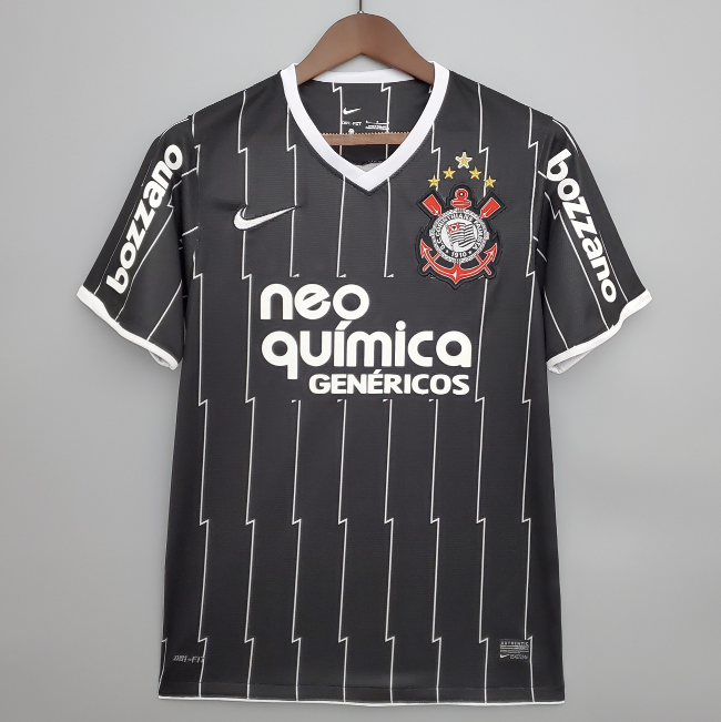 Retro Corinthians 2011-12 Away Soccer Jersey