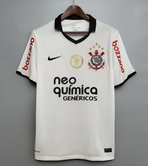 Retro Corinthians 2012 Home Soccer Jersey
