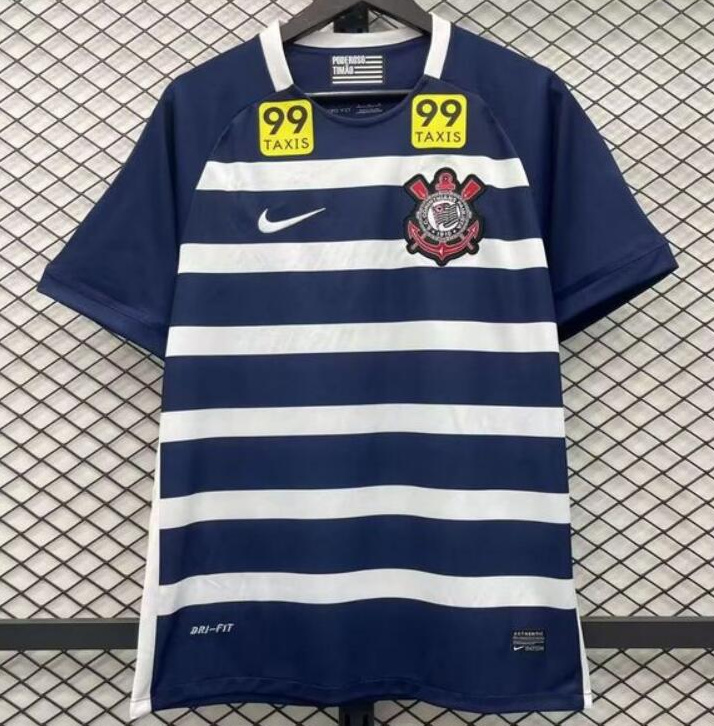 Retro Corinthians 2014-15 Away Soccer Jersey
