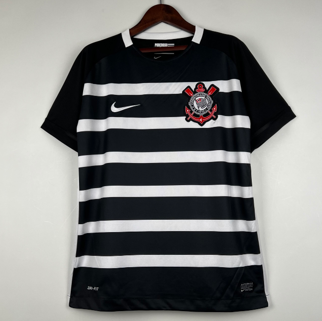 Retro Corinthians 2015-16 Away Soccer Jersey