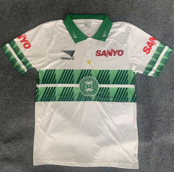 Retro Coritiba 1997-98 Home Soccer Jersey