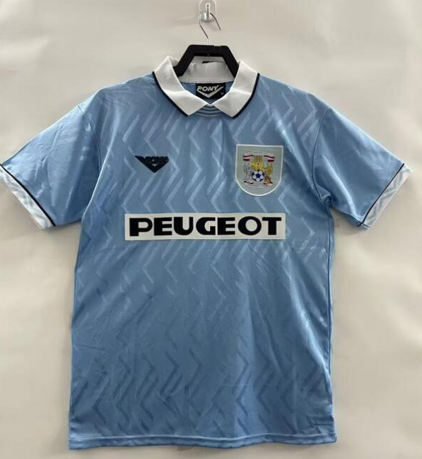 Retro Coventry City 1994-96 Home Soccer Jersey