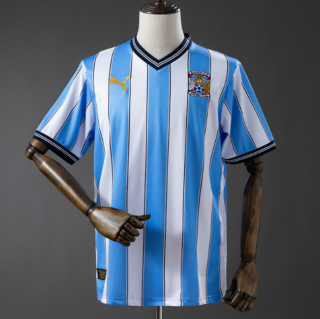 Retro Coventry City 2011-12 Home Soccer Jersey