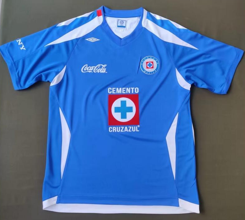 Retro Cruz Azul 2008 Home Soccer Jersey