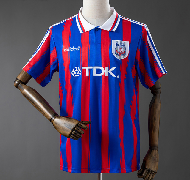Retro Crystal Palace 1996-97 Home Soccer Jersey