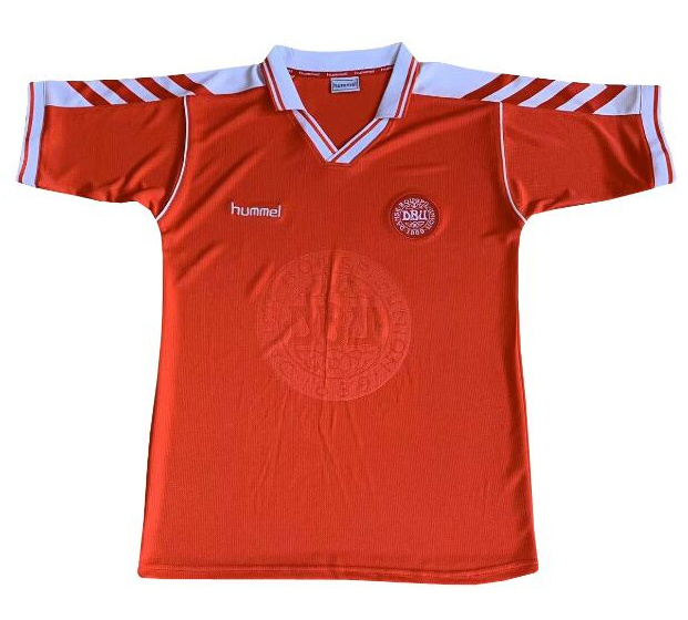 Retro Denmark 1998 Home Soccer Jersey