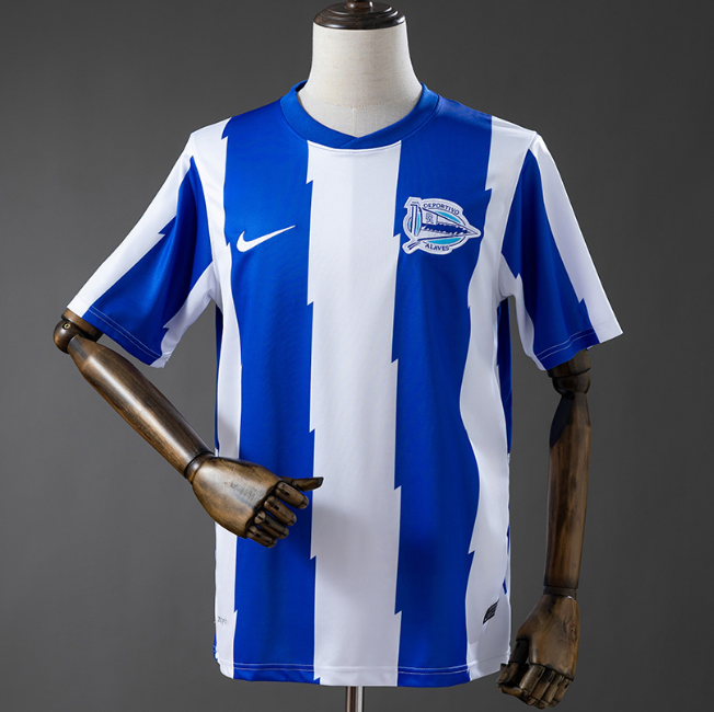 Retro Deportivo Alavés 2011-12 Home Soccer Jersey